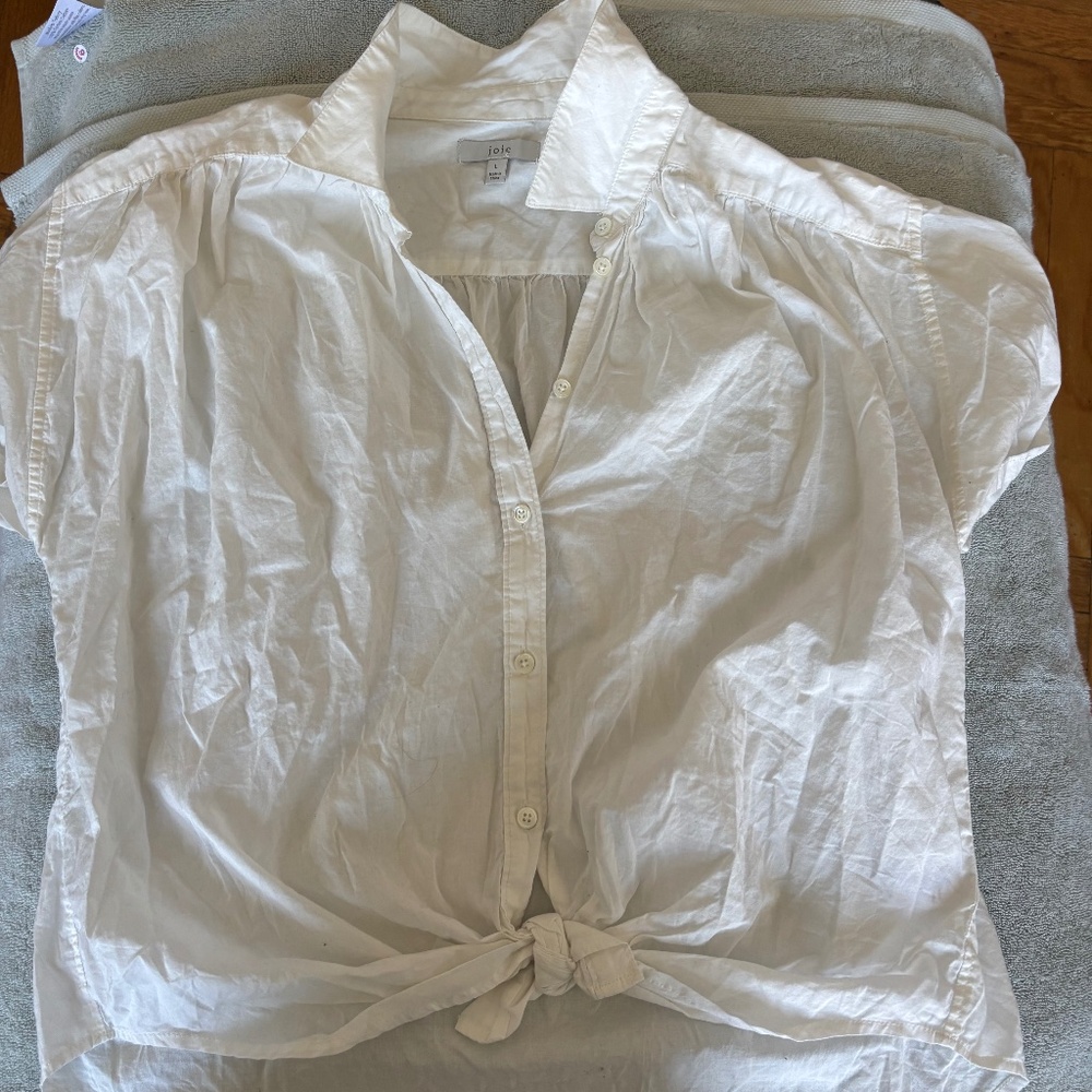 Joie White Button Down